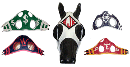 race horse blinders